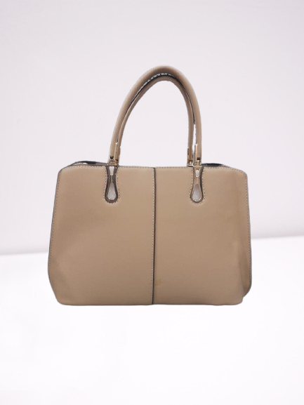 Graceful Camel-Colored Handbag for Ladies