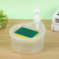 2-in-1 Kitchen Soap Pump Dispenser & Sponge Caddy