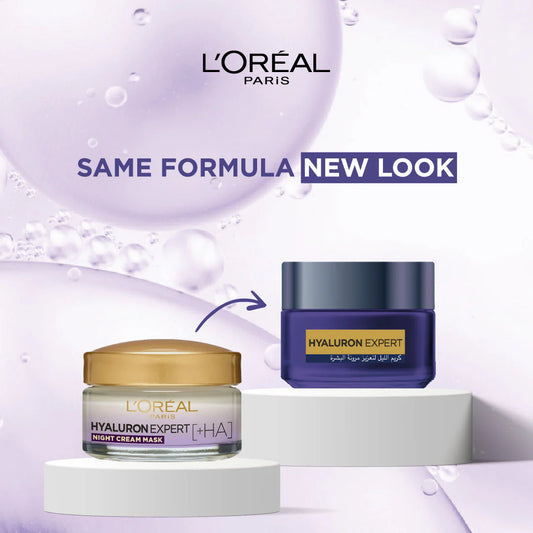L'Oral Paris Hyaluron Expert Replumping Night Cream Mask 50ml
