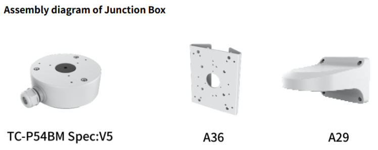 TC-C34XP Spec:W/E/Y/2.8mm/V4.0 Tiandy Lite Turret 4MP Fixed 2.8mm