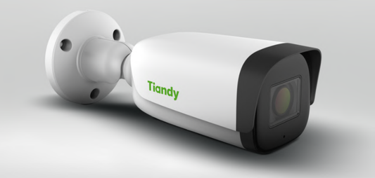 TC-C35US I8/A/E/Y/M/C/H/2.7-13.5mm/V4. 0 Tiandy Lite Lite Star-Full Bullet 5MP Motorized 2. 7-13.5mm IP67 Support Tripwire,perimeter+Human/Vehicle Classification