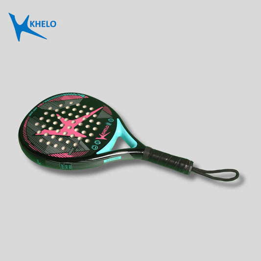 Khelo Red 3K Carbon Padel Racket