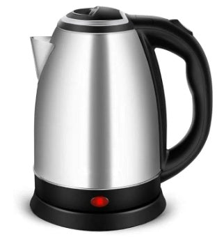 Purilite Select 2.0L Stainless Steel Electric Kettle 1500W Fast Boil Water Boiler with 360° Rotating Base for Tea, Coffee & Daily Kitchen Use