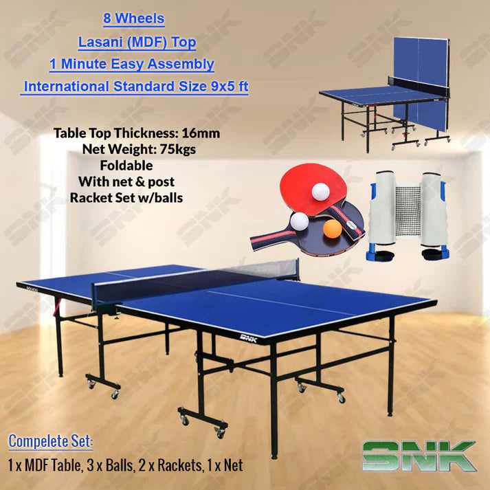 SNK LASANI 4010 Indoor  Outdoor Table Tennis Set