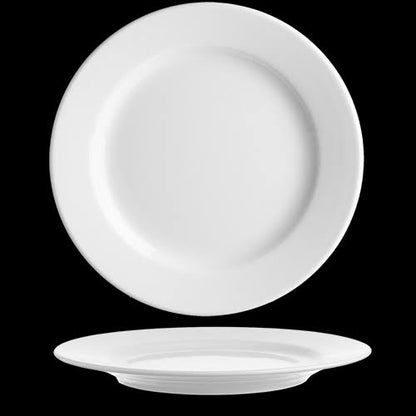 White Melamine Plate – 10" x 10"