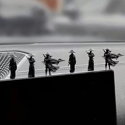 Purilite Select 6pcs Set of "Jianghu Qingyi" Martial Arts Character Figurines