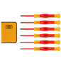 Ingco 6-Piece Insulated Precision Screwdriver Set (Model HKIPSD0601)