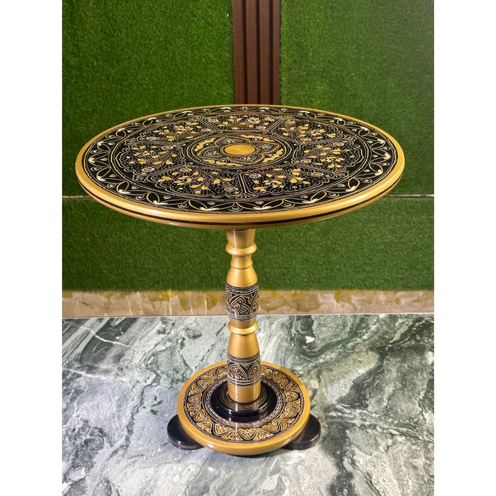 WOODSY Luxury Black & Gold Royal Lacquer Coffee Table