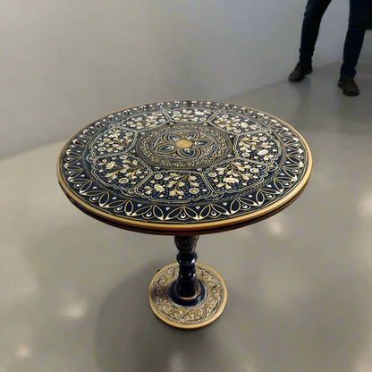 WOODSY Luxury Black & Gold Royal Lacquer Coffee Table