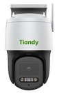 "TC-H334S Spec:I5W/C/WIFI/4mm/V4.1 Tiandy Spark Wi-Fi PT 3MP Fixed 4mm IP67, Adapter"