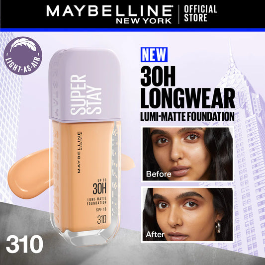 Maybelline Super Stay Up to 30HR Lumi Matte Foundation Shade 310