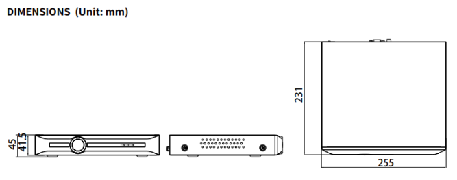 "TC-R3110 Spec: I/B/P8/L/S Tiandy Spark PSE 10ch NVR 1HDD 5MP Rec."