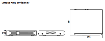 "TC-R3110 Spec: I/B/P8/L/S Tiandy Spark PSE 10ch NVR 1HDD 5MP Rec."