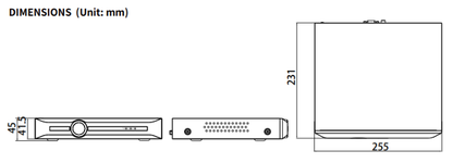 "TC-R3210 Spec:I/F H.265 2HDD 10ch Face Recognition NVR Pro, AI Series"