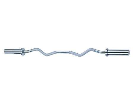 Olympic Rod 4 Feet EZ Curl Bar 13 kg Solid Steel Barbell