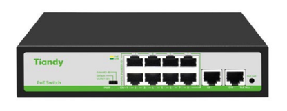 "TC-P3S010 Spec:2/E/HP 8 Port PoE Switch (New Arrival)"