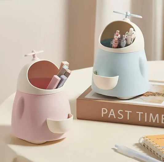 Cute Fan Design Storage Bucket
