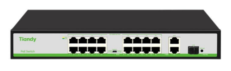 "TC-P3S019 Spec:2/M/HP 16 Port PoE Switch (New Arrival)"