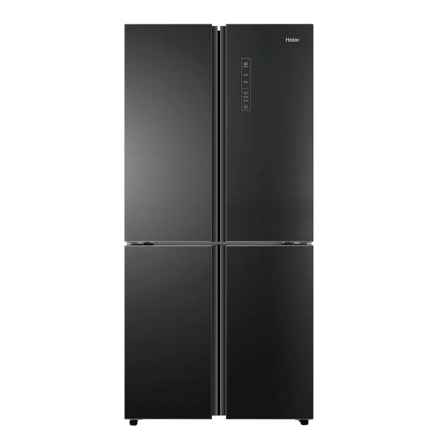 Haier T-Door Inverter Refrigerator 505L (Black Glass)