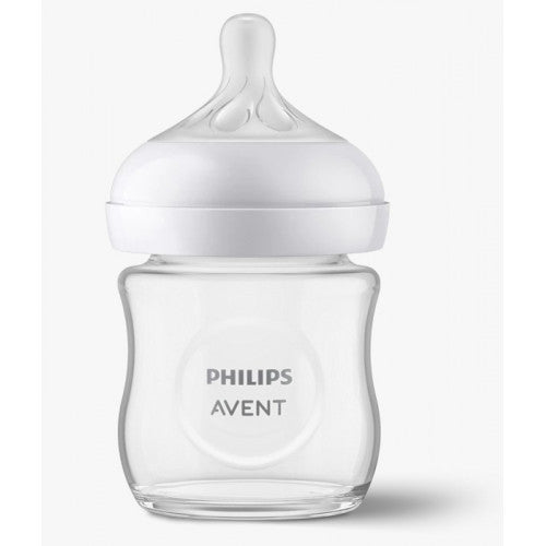 Philips Avent Natural Response Glass Bottle - 120ml (SCY930/01)