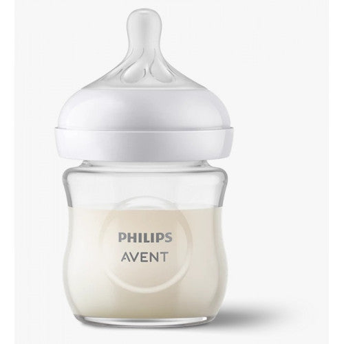 Philips Avent Natural Response Glass Bottle - 120ml (SCY930/01)