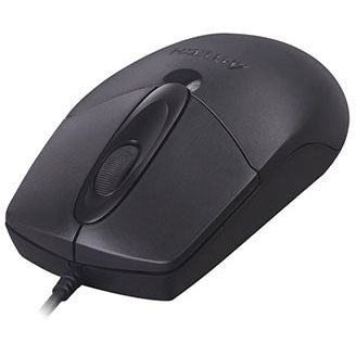 A4Tech OP-720S Wired Silent Click Mouse Black