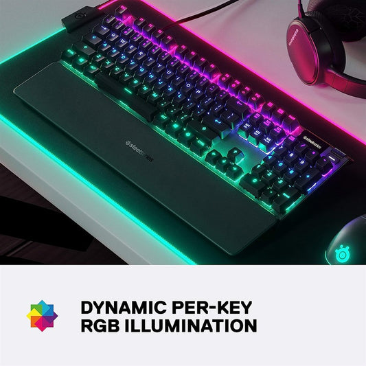 SteelSeries Apex 5 Hybrid Mechanical RGB Gaming Keyboard