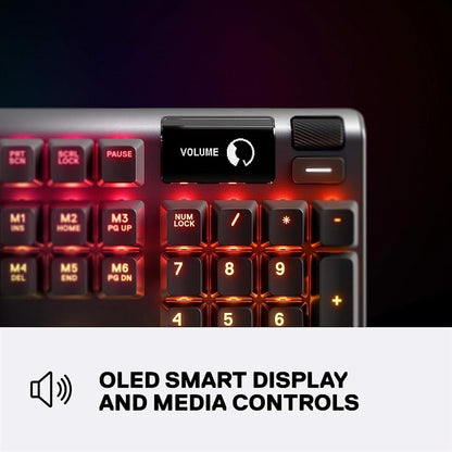 SteelSeries Apex 5 Hybrid Mechanical RGB Gaming Keyboard