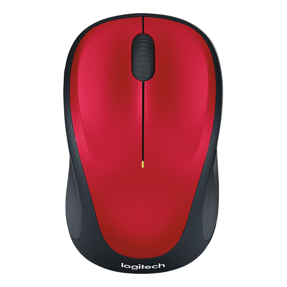 Logitech M235 Wireless Mouse Red (910-003412)