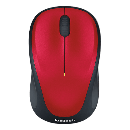 Logitech M235 Wireless Mouse Red (910-003412)