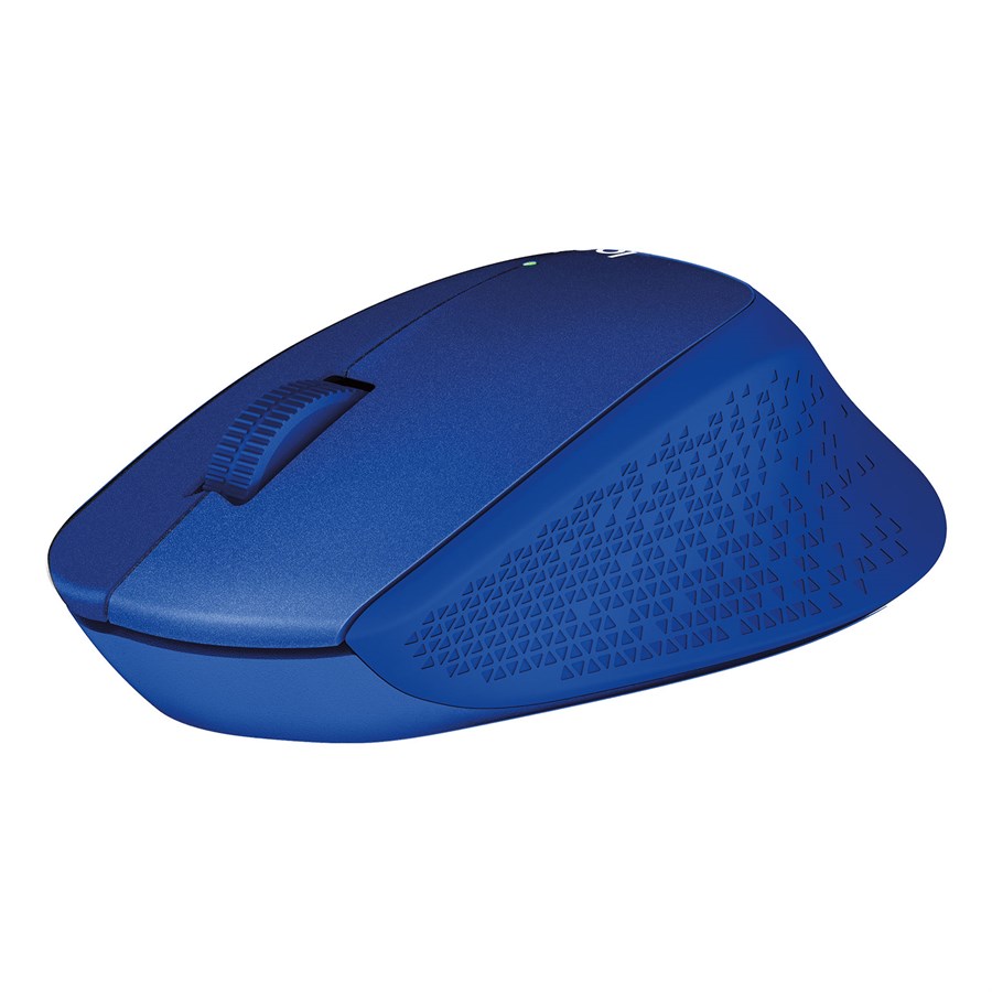 Logitech M331 Silent Plus Wireless Mouse Blue