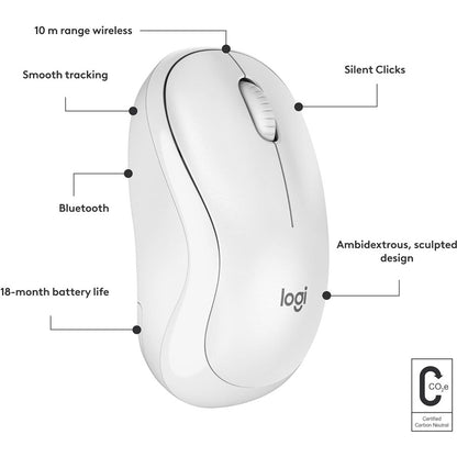 Logitech M240 Silent Bluetooth Wireless Mouse