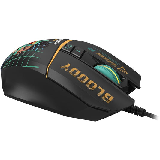 A4Tech Bloody W63 Max Renegade RGB Gaming Mouse Midnight