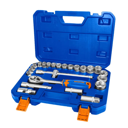 Wadfow 25-Piece 1/2" Socket Set