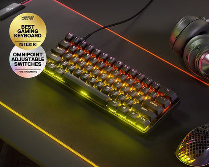 SteelSeries Apex Pro Mini Tournament-Ready Gaming Keyboard