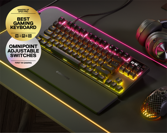 Steel Series Apex Pro TKL 2023 Tenkeyless Esports Wired Gaming Keyboard