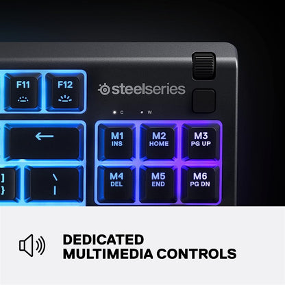 SteelSeries Apex 3 TKL RGB Gaming Keyboard