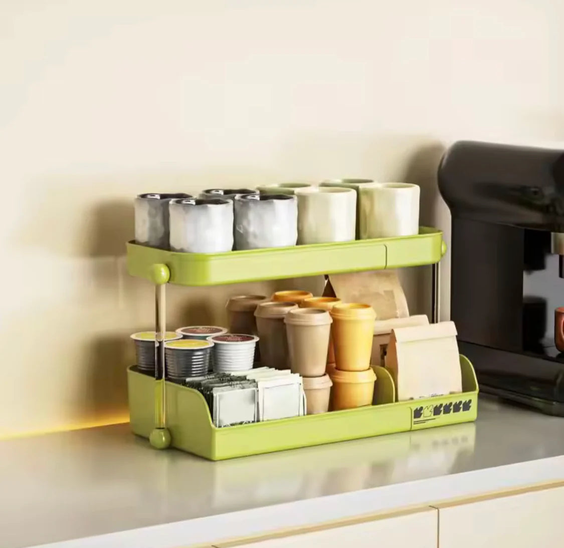 2 Tier Desktop Storage Shelf
