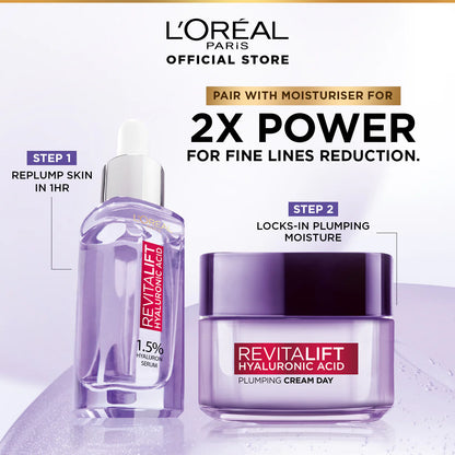 LOreal Paris - Revitalift 1.5% Hyaluronic Acid Face Serum 30 ML