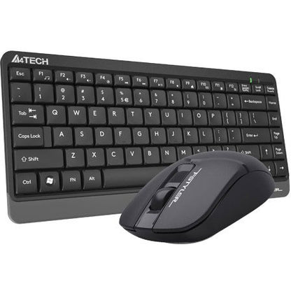 A4Tech Fstyler FG1112s 2.4G Power-Saving Compact Desktop Set Black
