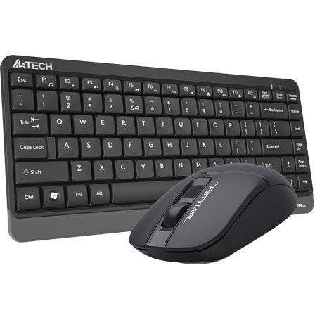 A4Tech Fstyler FG1112s 2.4G Power-Saving Compact Desktop Set Black