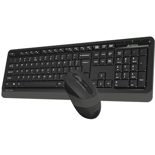A4Tech Fstyler FG1010S 2.4G Power-Saving Wireless Desktop Set Grey