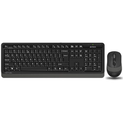 A4Tech Fstyler FG1010S 2.4G Power-Saving Wireless Desktop Set Grey