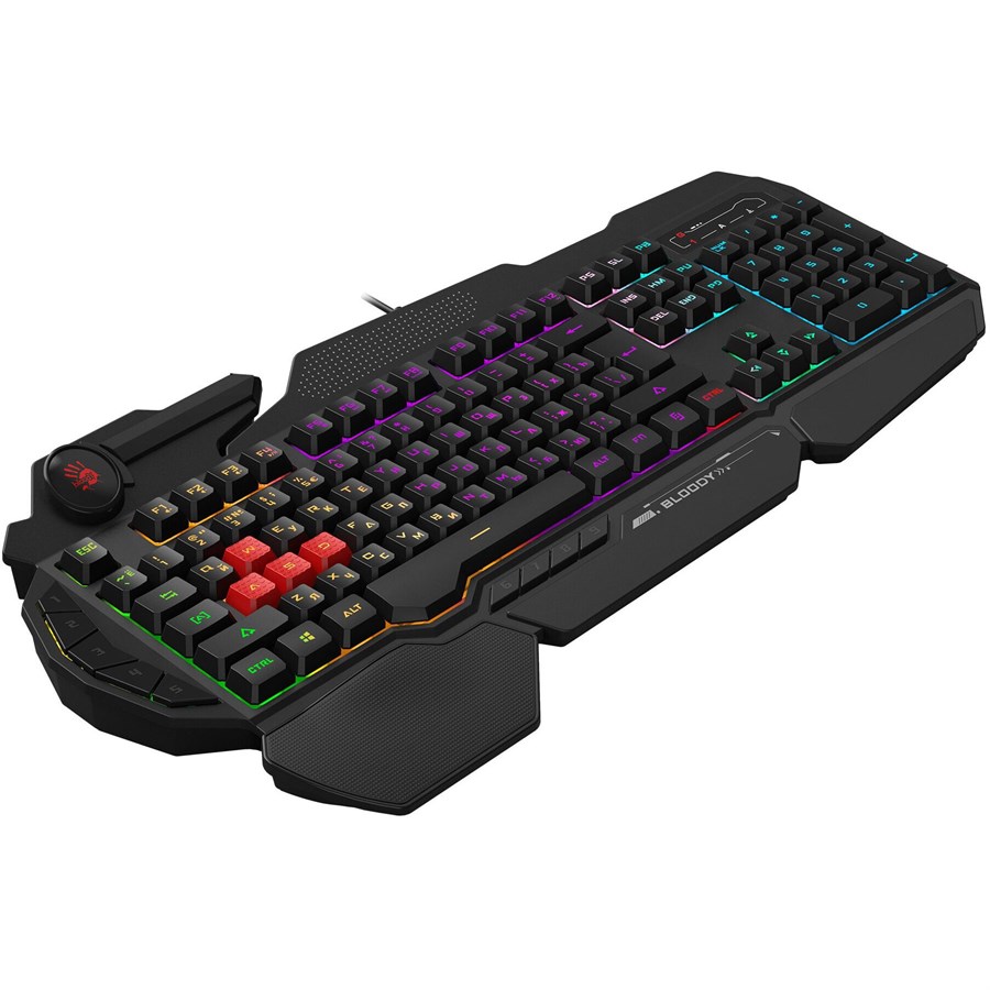 Bloody B310N Neon Gaming Keyboard Black