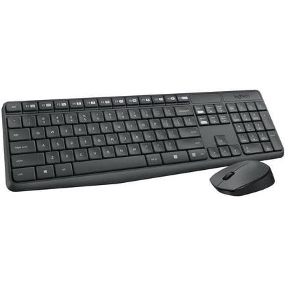 Logitech MK235 Wireless Keyboard and Mouse Combo Black