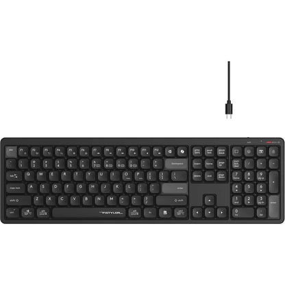A4Tech FBX55C Dual Mode Wireless Keyboard Black