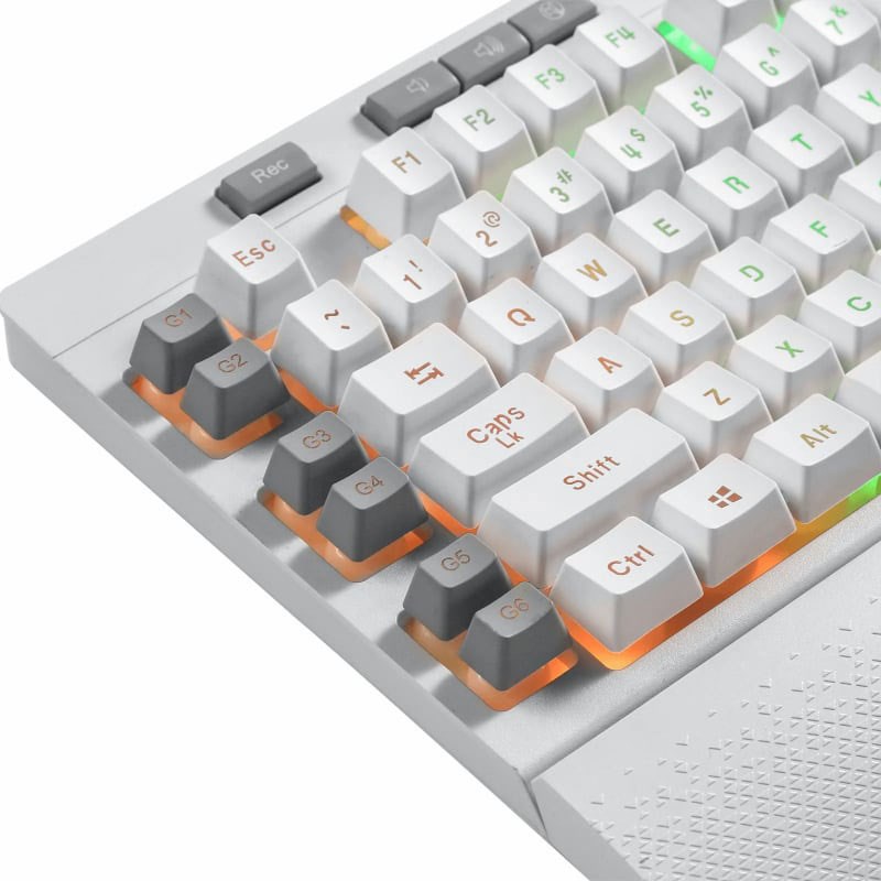 Redragon Shiva K512 RGB Membrane Gaming Keyboard White