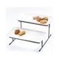 2 Tier Rectangular Serving Tray Stylish & Functional Two-Level Serving Solution