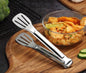 Kitchen Tong – Premium Stainless Steel | Durable &amp; Heat-Resistant Grip with Precision • Cook with Confidence