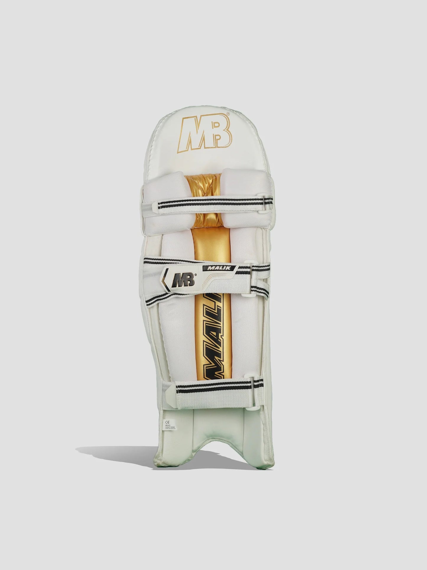 MB Malik Gold Platinum Cricket Pads